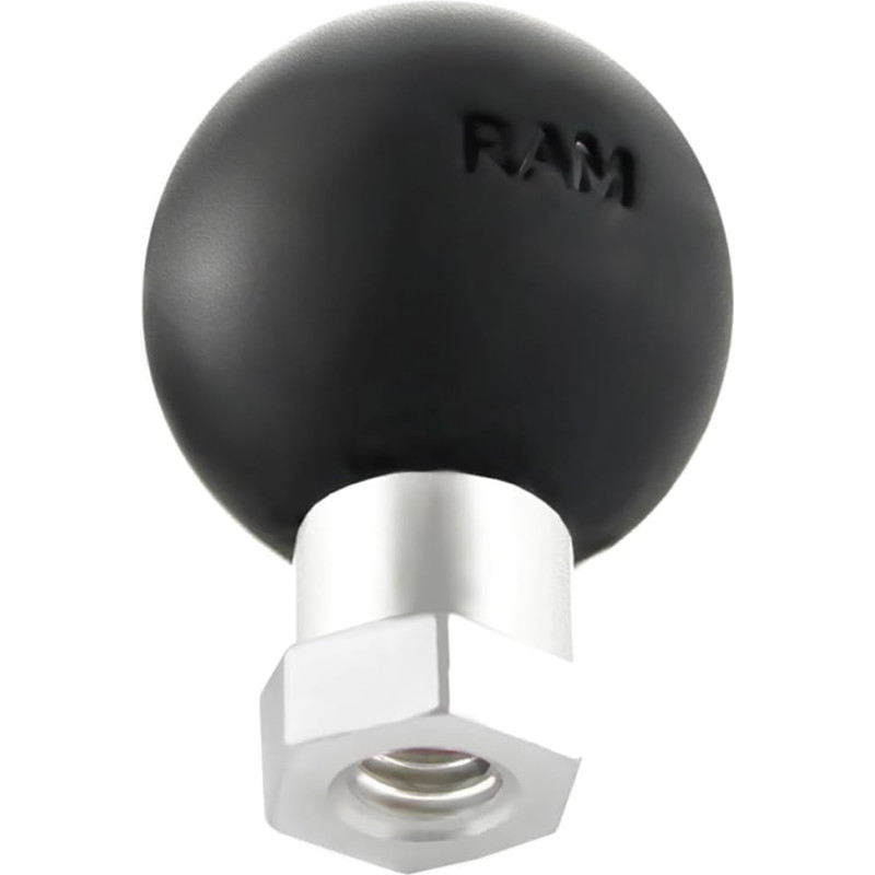 RAM laikiklis su 1/4-20 vidiniu sriegiu HEX skylute ir 1 rutuliuku