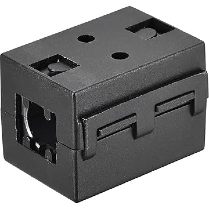 aprūpinimo žemėlapis Pakuotė iš 5 feritinių šerdžių kabelio 10 mm kvadrato RFI EMI trikdžių filtras Garso vaizdo įrašas