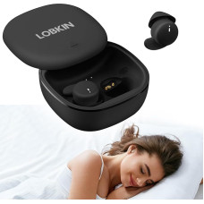 LOBKIN Side Sleeper Headphones, Noise Cancelling Bluetooth Headphones Mini for Sleeping, Invisible In-Ear Headphones for Sleep, Sports, Yoga and Travel (Black)