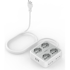 TESSAN 8 jungčių maitinimo juosta su 3 USB
