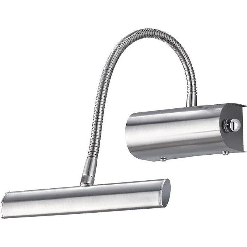 Trio Leuchten LED sieninis šviestuvas CURTIS, nikelio matinis 279770107