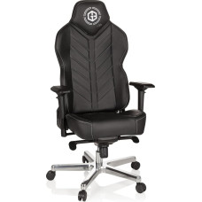 hjh OFFICE Gamebreaker Colossus 734270 Computer Chair Faux Leather Black Robust Gaming Executive Chair with Wide Seat