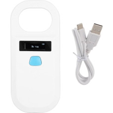 Mikročipų skaitytuvas PET universalus įkraunamas gyvūnų lustas ID GPS ir priedai Žyma Ekrano ekranas Rankinis ID skaitytuvas Duomenų saugojimas