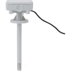 Temperature Transmitter Sensor, PH Water Quality Temperature Humidity Meter, RS485 Modbus Wall Mounted Air Channel Analog Sensor DC 12-24V 8.7 Inch Length Temperature Humidity