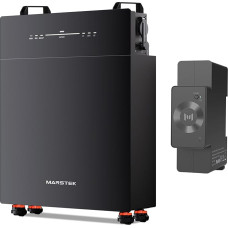 Marstek Venus E 2.0 Solar Storage + CT002 Electricity Meter - Plug & Play Balcony Storage with 5.12 kWh Capacity, AC-Coupled, Expandable up to 20.48 kWh, Emergency Power, Smart Meter, 100% Own