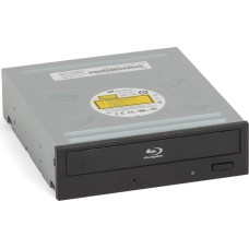 Hitachi-LG BH16 Internal Blu-Ray Drive, BD BD-R BDXL DVD-RW Player/Writer for Desktop PC, Windows 10 Compatible, 16x Write Speed, Bare Drive - Black