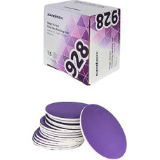 Sandwox 928 Magic Arrow Finishing Sanding Disc D75 mm | Grain 3000 | Pack of 15 | Professional Sanding Solution for Fine Sanding & Vehicle Finish | Velcro, Silicon Carbide, Random Orbital Sander |