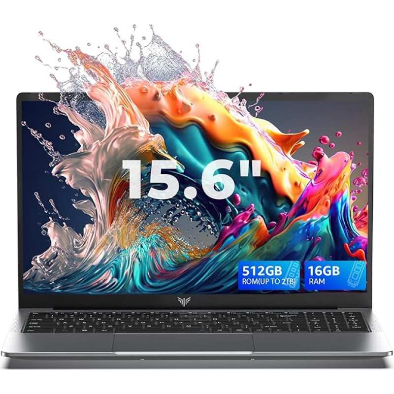 ACEMAGIC 15,6 colių FHD nešiojamasis kompiuteris - keturių branduolių N-97 procesorius iki 3,6 GHz (Beat N5095) nešiojamasis kompiuteris, 16 GB DDR4 512 GB SSD nešiojamasis kompiuteris, palaiko 