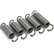 WUSHADEHANS Doppelhakenfedern, Ersatzfedern, Doppelhaken-Federstahl 1,4 x 17 x 190 mm, Drahtdurchmesser 1,4 mm, Außendurchmesser 17 mm, freie Länge 190 mm, 2 Stück(1.4 x 17 x 130 mm)