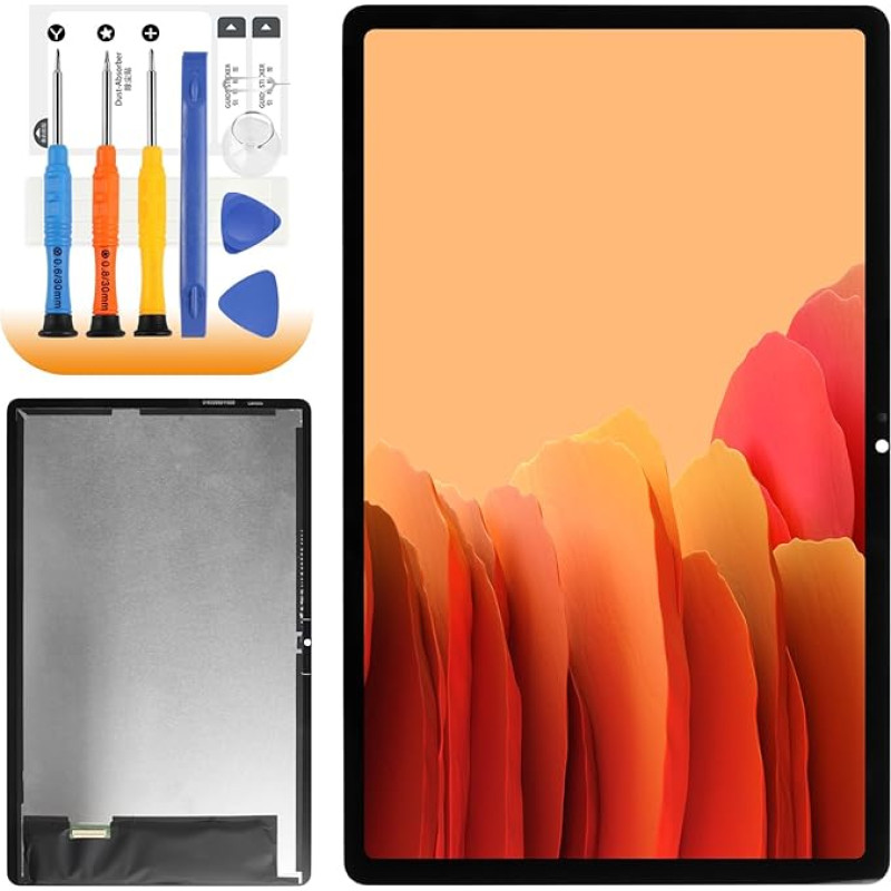 Lenovo Tab M10 Plus 3 kartos LCD ekranas, skirtas Lenovo M10 Plus TB-128FU LCD ekrano skaitmenizatoriaus surinkimo rinkinys su įrankiais, juodas, 10,6 colio