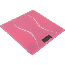 IMIKEYA Digitale Körperwaage Smart mit Hochpräzisem Sensor Wiederaufladbar Kompakt und Leicht Geeignet für Zuhause Studenten und Badezimmer Modernes Design in Rosa mit Akku Technologie
