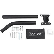 Einstellbare Pivot -Schlosshalterung J Pole Mast Satelliten Internet Montage -Kit für Antennendachwand Mount