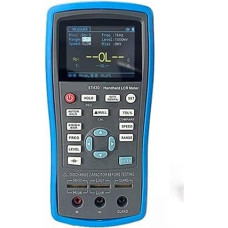 100KHz daugiafunkcinis rankinis LCR skaitmeninis tilto matuoklis Aukšto tikslumo talpos induktyvumo ir varžos matuoklis LCR matuoklis (ET433)