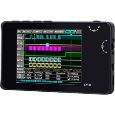 Zuoeay Skaitmeniniai loginiai analizatoriai Rankinis prietaisas Integrierte Batterie Taschen Logikanalysatoren 4 Kanal 100MSA/S Probenplätze Rate Systementwicklung