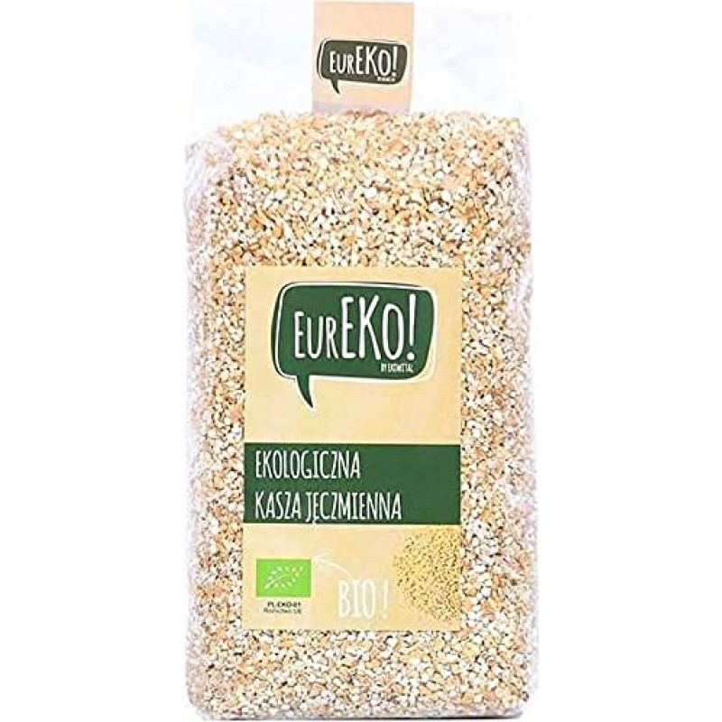 Ekologiškos miežių kruopos 500 g Eureko