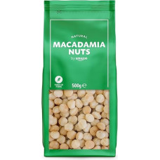 by Amazon Makadamijos riešutai, nesūdyti, 500g (pakuotė po 1)