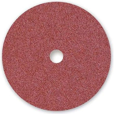 MENZER Red Double Sanding Discs 406mm Double Sided for Single Disc Machines Normal Corundum (Pack of 10) K120