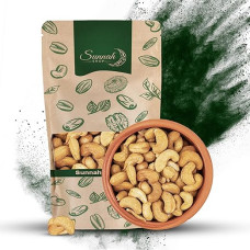 Sunnah Shop® Crisp Cashew Kernels 500 g Roasted and Salted | Your Nuts Snacks for In Between | Crispy Cashews, Salted and Incomparably Delicious