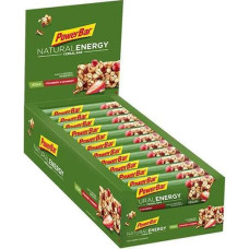 PowerBar energy bars with complex carbohydrates for energy during sports - power bars, fitness bars, muesli bars with whole grain oat flakes - vegan - 24 x 40g strawberry and cranberry