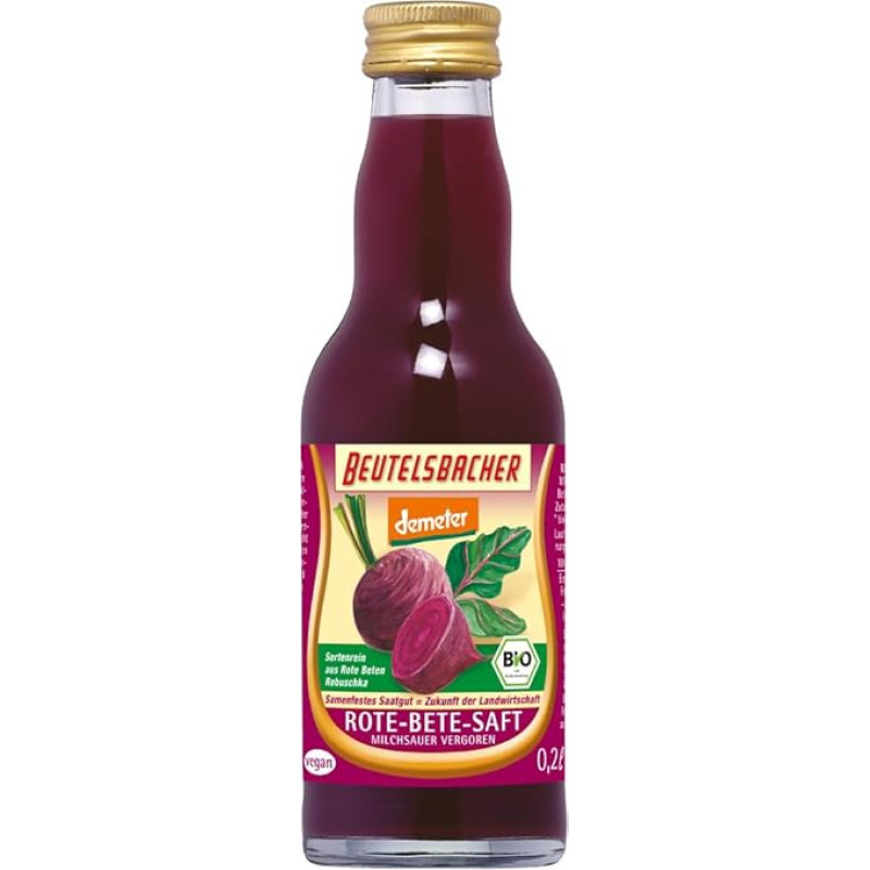 demeter Robuschka Burokėlių sultys Pieno rūgštis