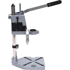 Bohrmaschine, Einstellbare Bankklemme Bohrmaschinenständer Werkbank Reparaturwerkzeug for Handbohren Für DIY- und Bastelprojekte aus Metall und Holzsch(Double-hole Bracket)