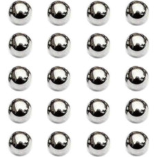 Präzisionskugeln, Präzisionslagerstahlkugel, 4,95 4,96 5 5,02 5,1 5,2 4,98 4,99 mm 5,05 hochpräzise Stahlkugel, 100 Körner(5mm100vnt.)