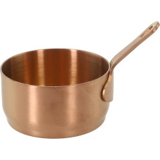 CNANRNANC Nerūdijančio plieno padažo ąsotėlis su rankena, padažo dozatorius, skirtas padažui, vaniliniam padažui, grietinėlei, padažui patiekti (bronzos spalvos, 80 ml)