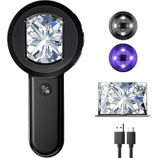 Nešiojamasis mikroskopas, skaitmeninis mikroskopas vaikams, 2,0 colių IPS ekranas, įkraunamas, su 8 reguliuojamais šviesos diodais, mini kišeninis mikroskopas, vaizdas iš kompiuterio, suderinamas atradimams ir mokymosi pramogoms