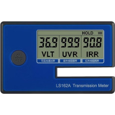 ZKLGS Lichtdurchlässigkeit Messgerät, Tragbares Fensterfolien-Transmissionsmessgerät mit 1400 nm IR-Unterdrückung, UV-Blockierungsrate, Durchlässigkeit for sichtbares Licht 162 A