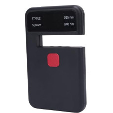 Luocute Töner Messgeräte Inspektor für Autofenster, Solartester Film Agrar, 1.14in Farbanzeige Lichtübertragungstester für Plastikfilm Auto Seitenglas Landwirtschaftliches Sonnenlicht