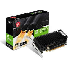 MSI Gaming GeForce GT 1030 4GHD4 LP OC žemo profilio vaizdo plokštė (spartinimo taktinis dažnis: 1430 MHz, atminties greitis: 2100 MHz, 4 GB DDR4, 64 bitų, DP/HDMI)