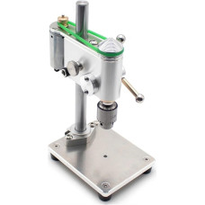 Mikro-Tischbohrmaschine, Mini-Bohrmaschine mit geschwindigkeitsregulierbarem Netzteil, 0,3-4mm Dreibackenfutter, Präzisionswerkzeuge zur Uhrreparatur Breites Anwendungsspektrum