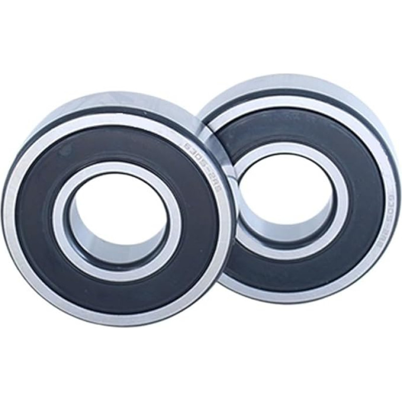 FPJQOBJC 1PC Tiefkugellager 6300 6301 6302 6303 6304 6305 6306 6307-2RS Gummiabdeckung.(6307-2RS 35X80X21)