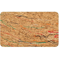 QNDUGJFER Korktafelrolle, rechteckige Korktafel-Blattrolle, Selbstklebende Korktafeln für die Wand, 8 mm Dicke Pinnwände - Notizen, Nachrichten-Vision-Board zur Anzeige von Kunstwerken (Größe: 1,22 x