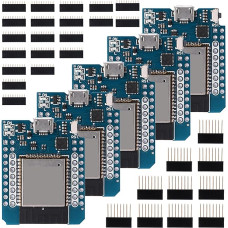 Pakuotė 5 mini ESP32 USB C ESP32 Wroom NodeMCU WiFi Bluetooth modulis Plėtros plokštė CH9102F lustas Suderinama su Arduino IDE