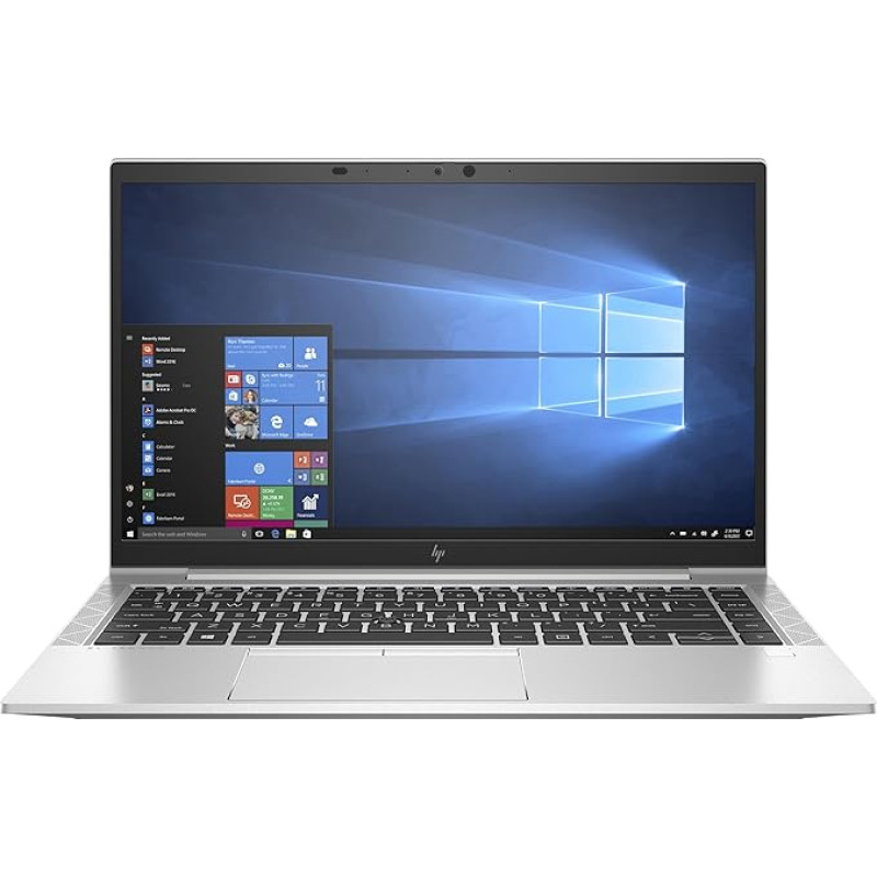 HP EliteBook 840 G7 Intel i5-10210U 35,6 cm 14 colių FHD AG 1x8GB 256GB SSD UMA W10P Wi-Fi 6 BT WWAN Ready FPR 3J Gar.