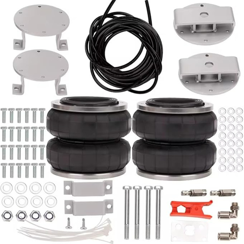 Federbalg Luftfederung Kompatibel Mit Toyota Für Hilux 2005 2006 2007 2008 2009 2010 2011 2012 2013 2014 2015 2016 Hinten Luftfederung Tasche Last Tow Assist Kit