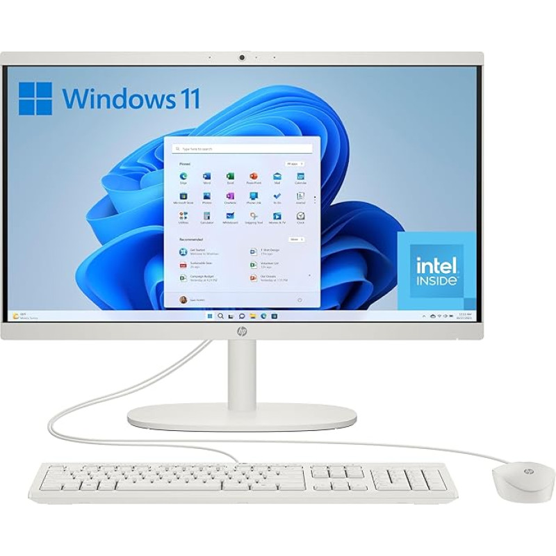 HP All-in-One 22-dg0014ns - Kompiuteris 54,6 cm (21,5 colio), 