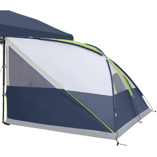 UNP Camping Cube 3 x 3 m Gazebo Side Tent Easy Set Up Tent Gazebo Accessories 300 x 230 x 180 cm - Dark Blue Side Hang (stogelis / stogelis neįtrauktas)