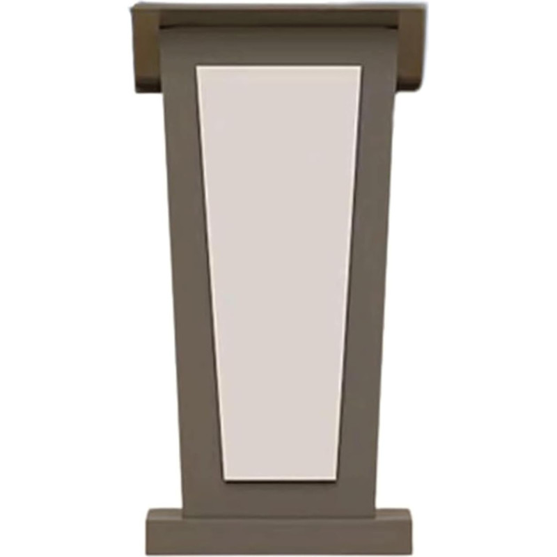 GddOGUK Stehpulte Einfache Rednerpulte aus Holz, Laptop-Schreibtisch, Podien, offene Aufbewahrungskanzeln für Kirchen, Podiumsständer, Konferenztisch, Stehpult Einfach