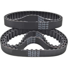 MTMXALBBR 5 STÜCKE T5 zahnriemen Lp = 115 135 140 150 165 200 205 210 215 220 225 230 235 240 245 250 255 260 Breite 40-50mm leisurely(T5-185-(37 Teeth),50mm)