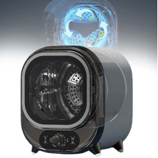 Laisvai pastatoma ventiliuojama džiovyklė, kompaktiška nešiojamoji, 2 temperatūros nustatymai, sulankstoma apsauga, maža kondensatorinė pakreipiama džiovyklė namams, bendrabučiui, balkonui, vonios kambariui