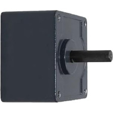VAYEODEYU Untersetzungsgetriebe, 6W AC-Geschwindigkeitsregelungsmotor, Getriebekopf, 60x60mm Rahmen, 8mm Fräswelle, 2GN-Getriebe, mehrere Übersetzungsverhältnisse(200K)