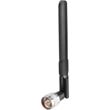 sourcing map WiFi Antenna 8dBi High Gain N Type Connector 2.4/5.8GHz Dual Band Omni-Direction, Foldable, Compatible with Bluetooth/Zigbee Antenna
