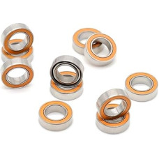 6x10x3 mm SMR106 2RS CB Edelstahl Si3N4 Keramik Kugellager SMR106 RS 2OS Angelrolle Lager 2Pcs