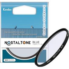 Kenko Nostaltone Blue Soft Effect filtras 58 mm skersmens su spalvotu efektu kontrastui reguliuoti Pagaminta Japonijoje