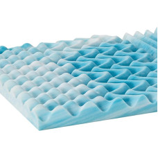 EGO HOME Comfort Foam Mattress Topper 90 x 190 cm | 5 cm Height Foam Board | Mattress Topper 90 x 190 cm Oeko-Tex Certified | Mattress Topper without Cover for Box Spring Bed Mattresses Sofa Bed