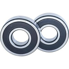 SBPVBBVJQ 1PC deep Groove Ball Bearing 6016 6017 6018 6019 6020 6021 6022-ZZ/2RS Rubber Cover.(6016-2RS 80X125X22)