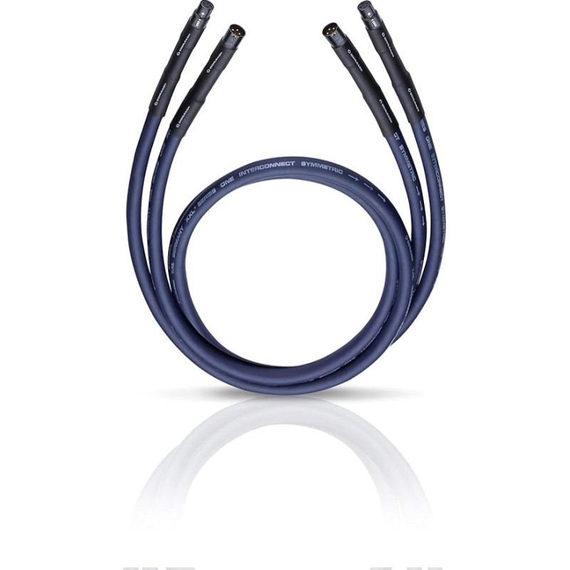 Oehlbach XXL Series 1 X NF Audio Cable with XLR Connector / Symmetrical 1,00 M Blue