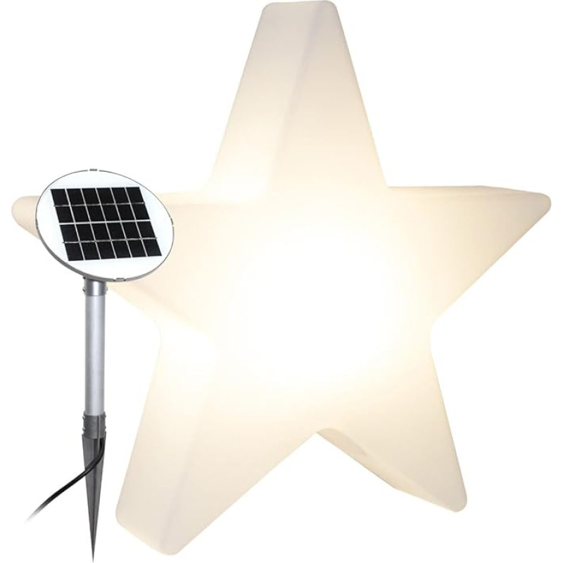 8 seasons design Shining Star for Indoor and Outdoor Use, 80 cm